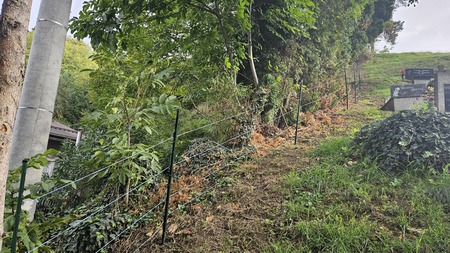 Pokopališče Lendava spodnje - postavitev el.pastirja